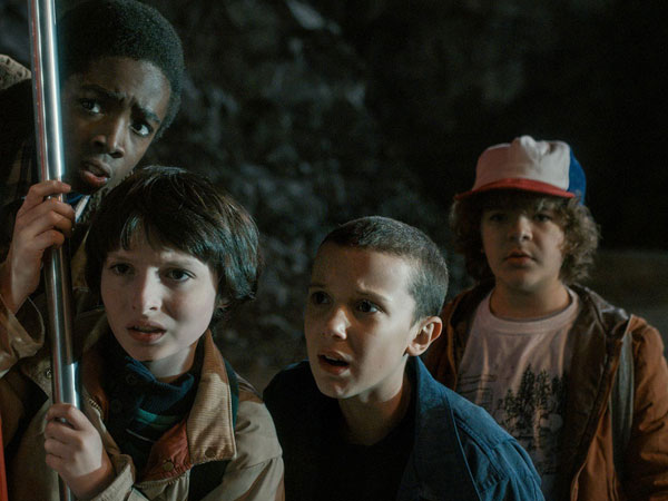 The cast of Stranger Things season 1