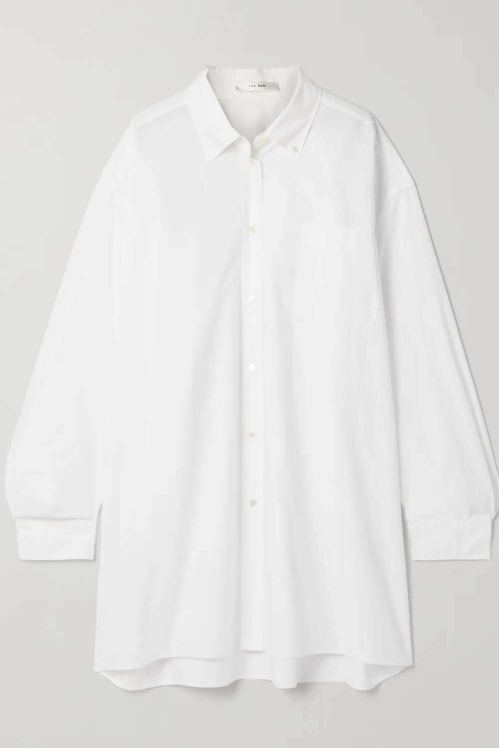 THE ROW, Victoria Oversized Cotton-Poplin Shirt