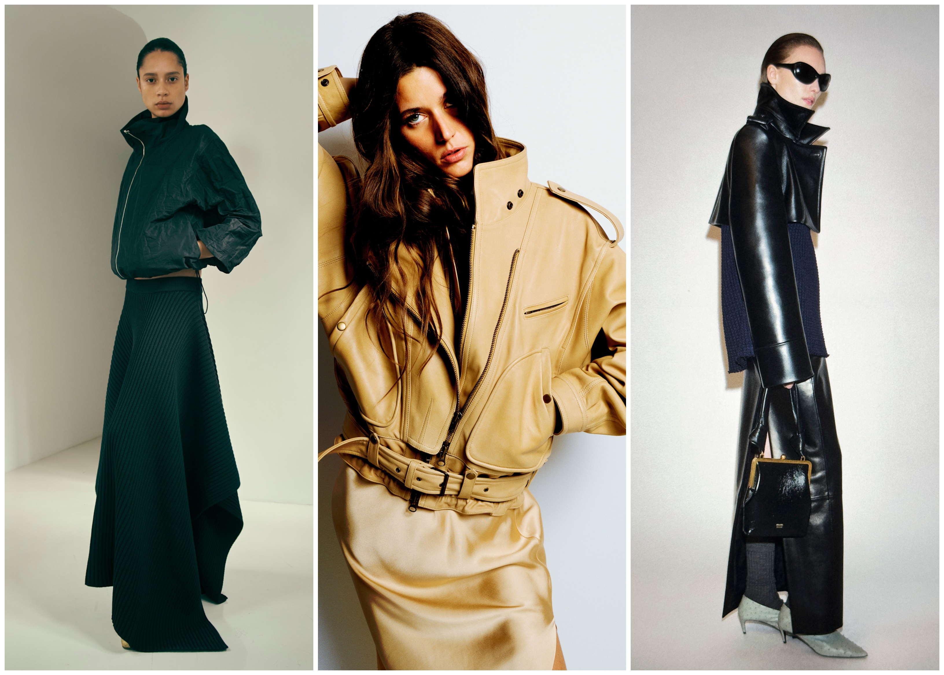 photos from the pre-fall 2026 collections of Isabel Marant, Kallmeyer, and Khaite.