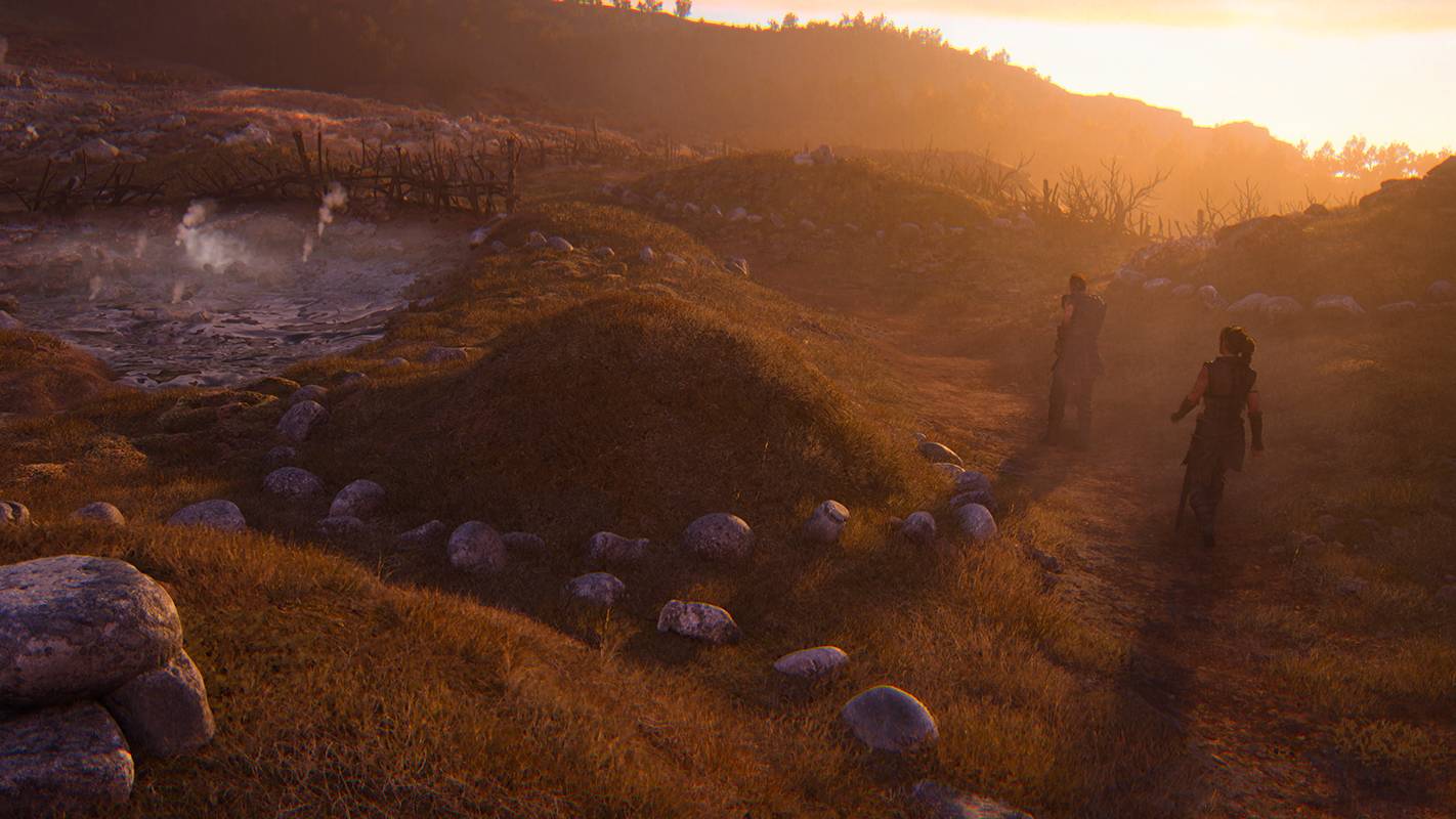 A screenshot from the action narrative game Senua's Saga: Hellblade 2 Enhanced