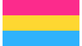 Pansexual pride flag