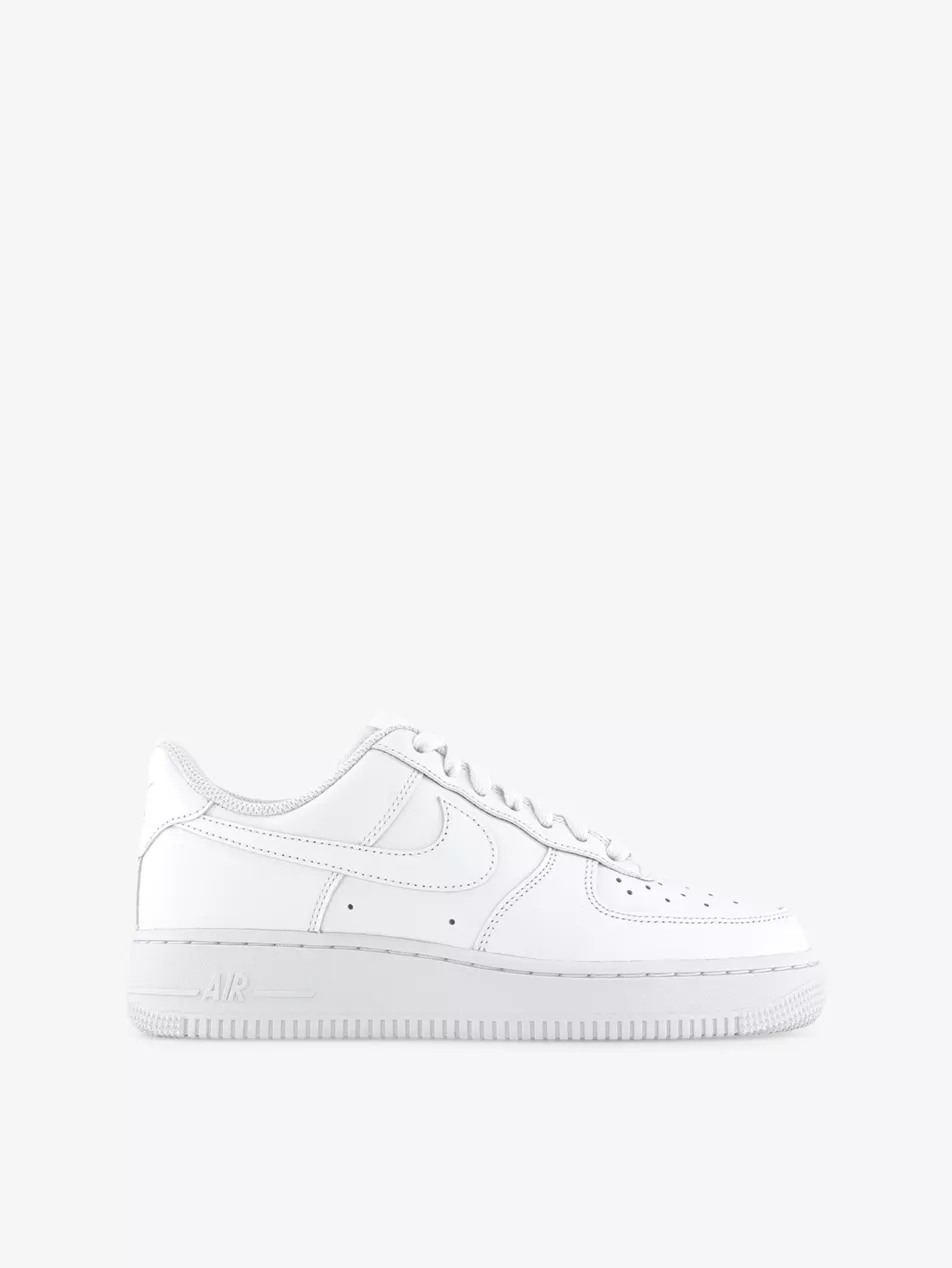 Air Force 1 '07 Low-Top Leather Trainers - Eur 36 / 3 Uk Women