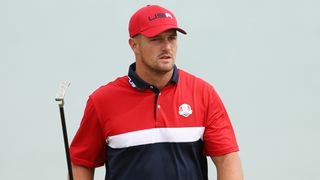 Bryson DeChambeau at the 2021 Ryder Cup at Whistling Straits