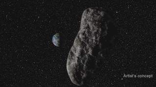 Dangerous Asteroid: Artist's Concept