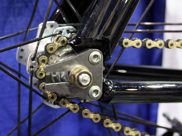 GroundUp now uses titanium dropouts for its track bikes.