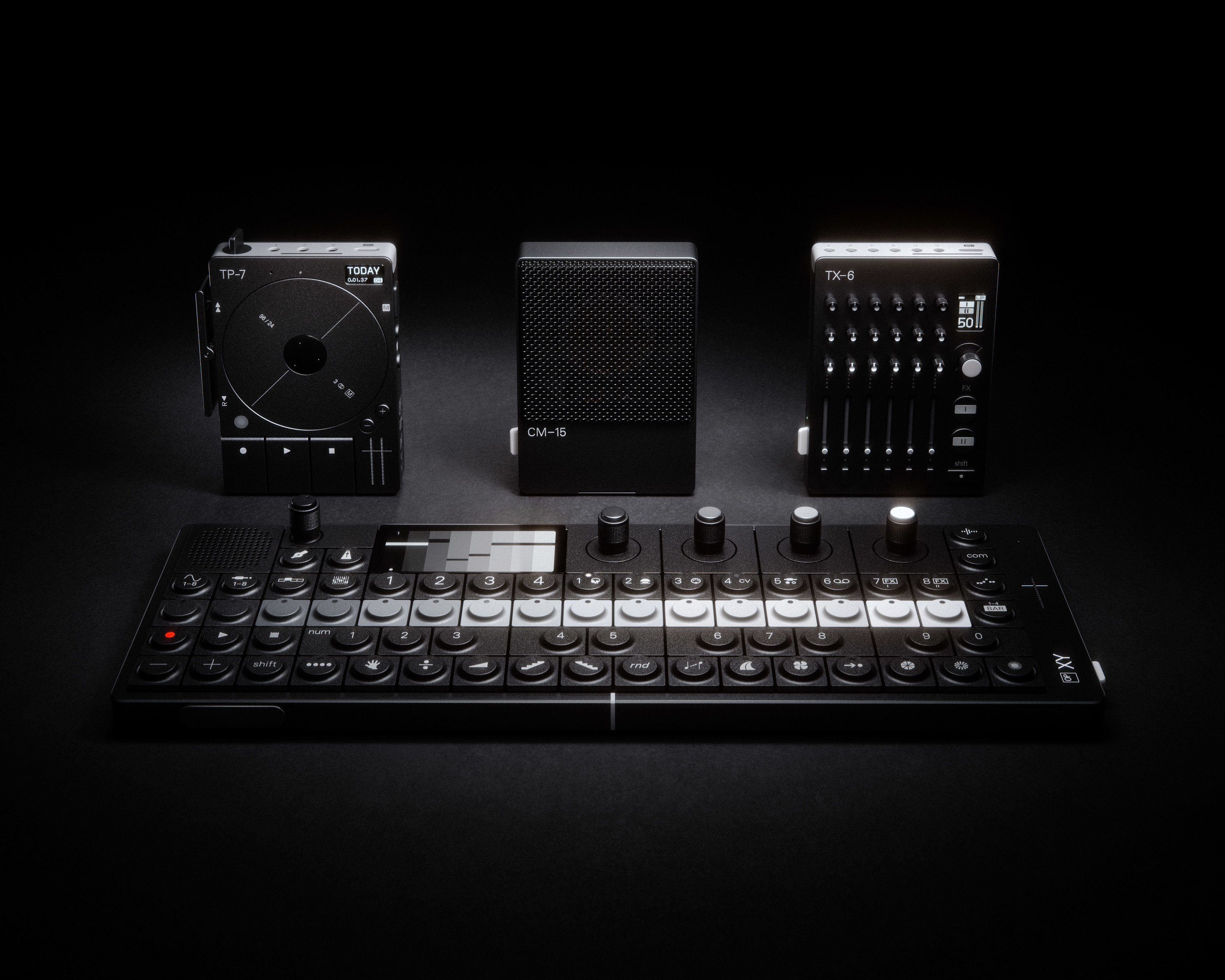 Teenage Engineering switches to the dark side with the Field System Black series