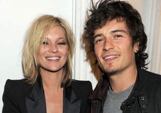 Kate Moss and Orlando Bloom