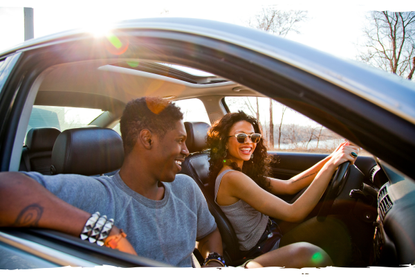 People driving in silver car after changes are made to the Highway Code in 2022