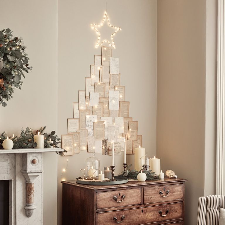 Alternative Christmas tree ideas that wiil add festive magic Ideal Home