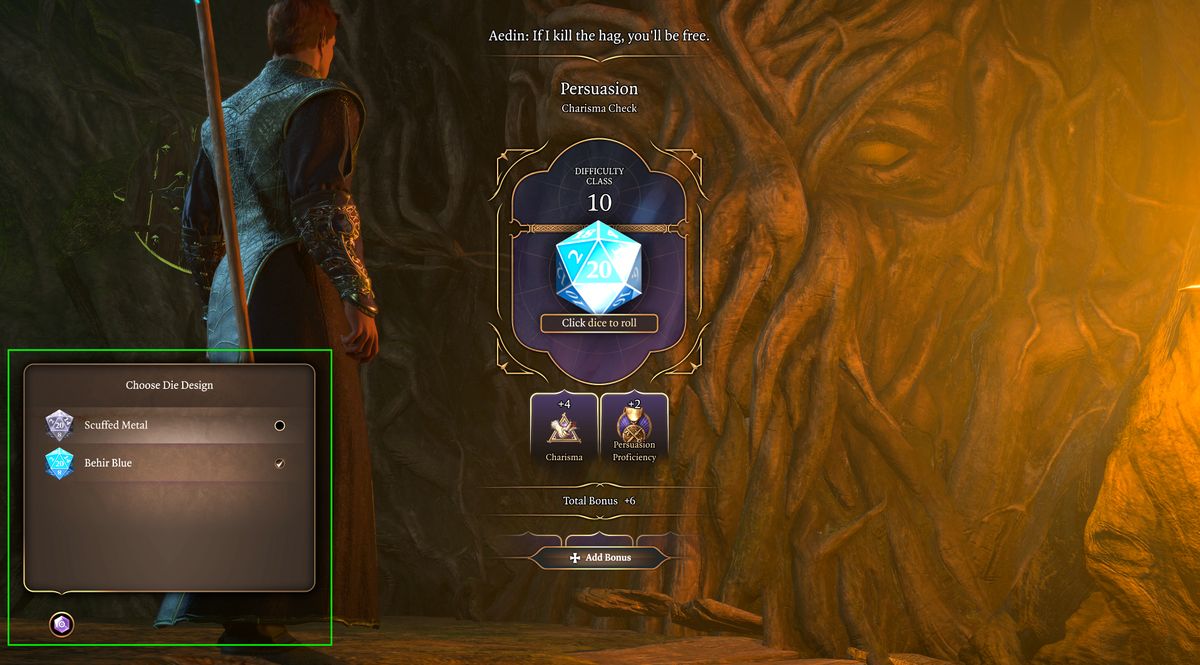 Baldur's Gate 3 — how to change dice | Tom's Guide