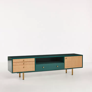 teal tv/media console