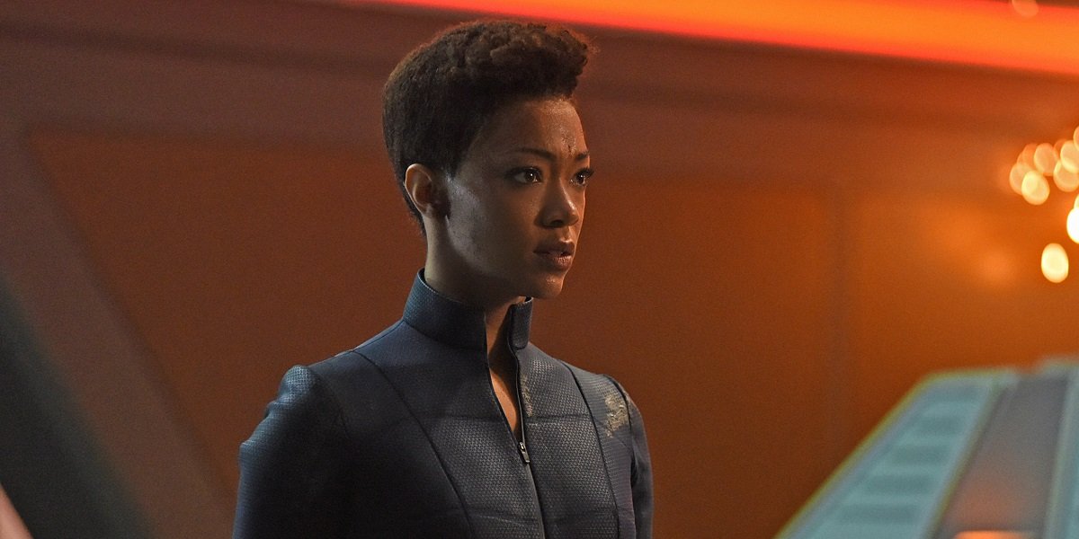 Michael Burnham Shocked Star Trek: Discovery CBS All Access