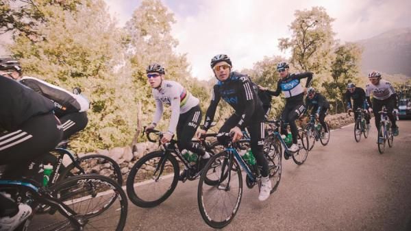 The Team Sky camp saw the riders training in Mallorca for several weeks