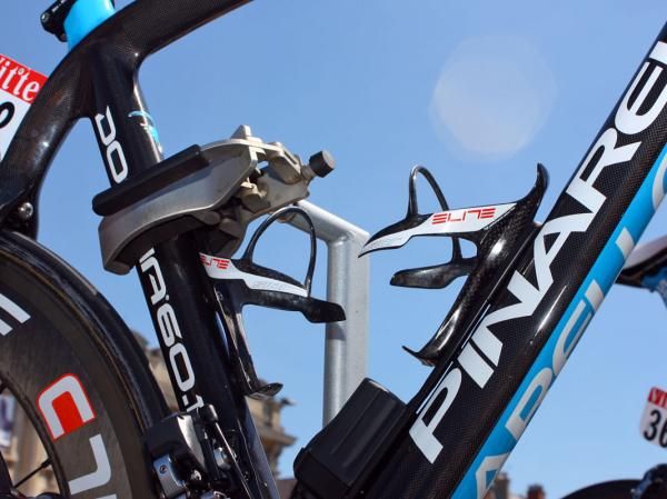 Elite's new Sior carbon cages make another appearance at the Tour de France, this time on the bikes of Sky.
