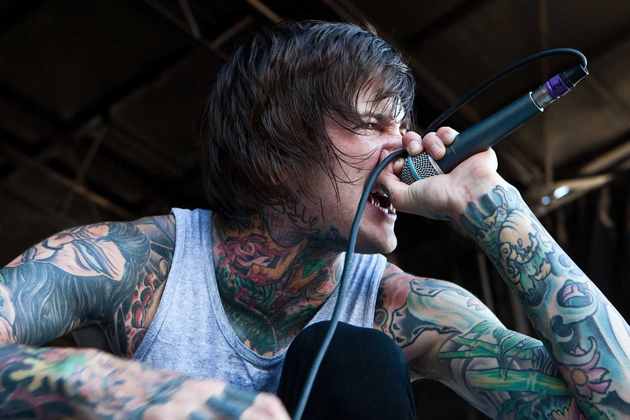 Mitch Lucker (Suicide Silence) 1984- 2012 (Chelsea Lauren/Wireimage)