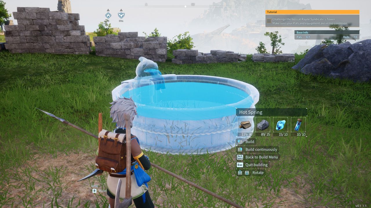 Palworld Pal fluids - Hotspring