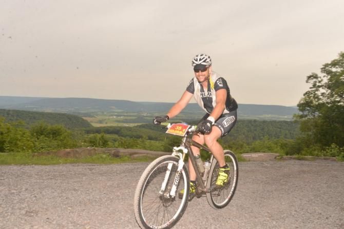 Randy Larrison (Cadre Racing) is having a real good time at the Wilderness 101