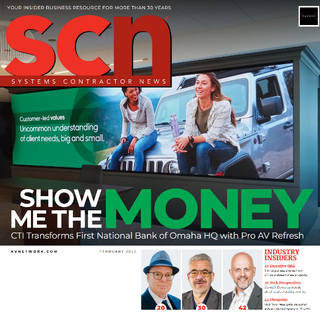 The SCN February cover.