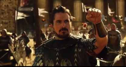 Watch Christian Bale as Moses in the trailer for Exodus, Hollywood's new Biblical epic