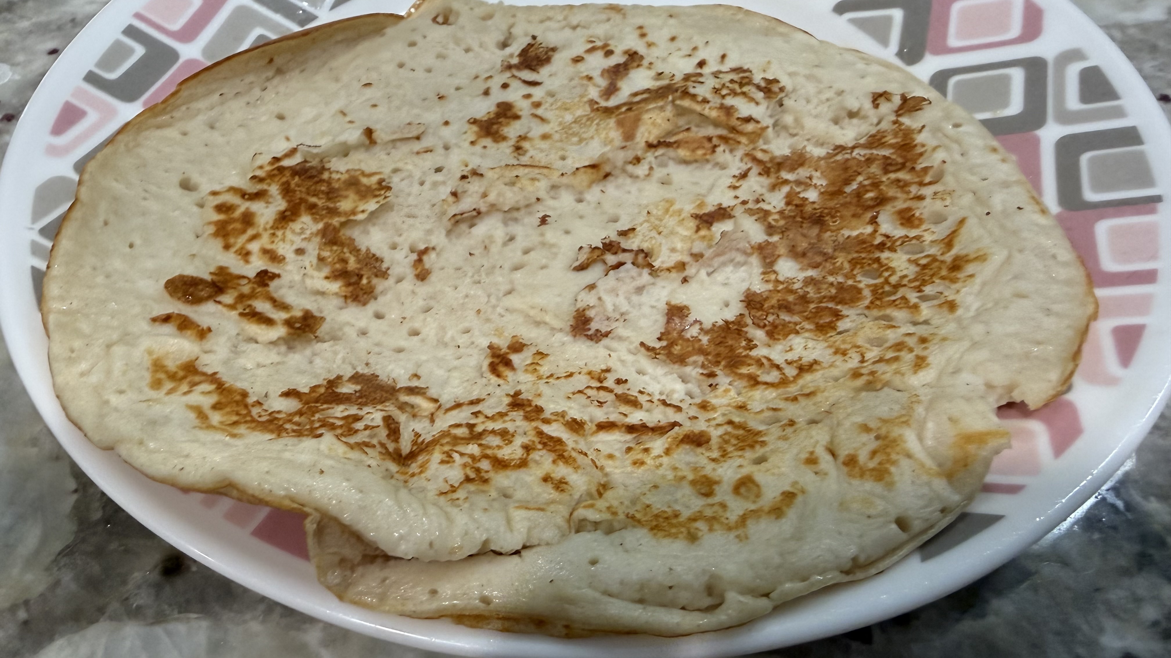 Ninja BlendBOSS&trade; Tumbler Blender with 26oz Travel Tumbler making pancake batter