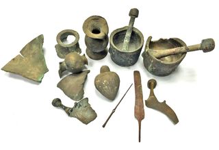 A power plant worker in Israel collected treasures from the sea over several decades on the job. Amongst his finds were several mortars and pestles that date to the 11th century.