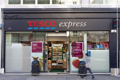 Exterior of Tesco Express