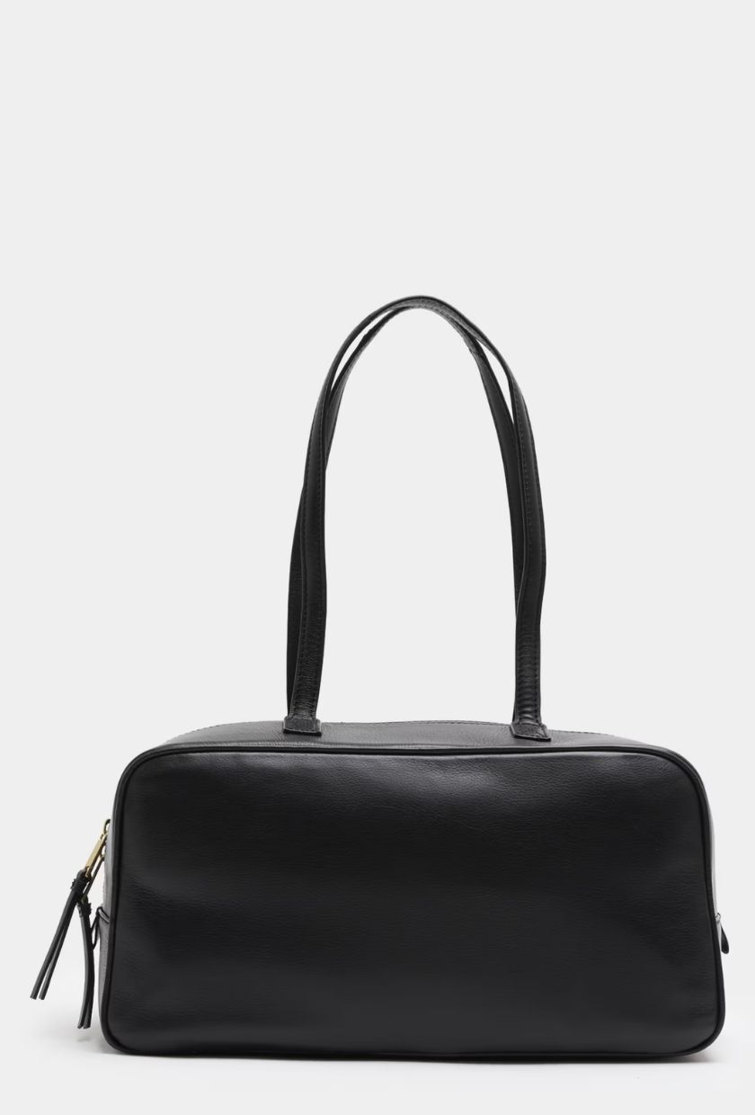 M&amp;amp;S, Leather Bowler Bag