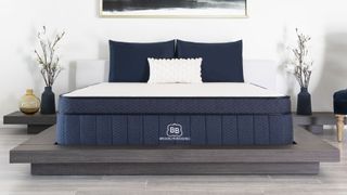 Best luxury mattress: Brooklyn Bedding Aurora Hybrid mattress in a smart bedroom