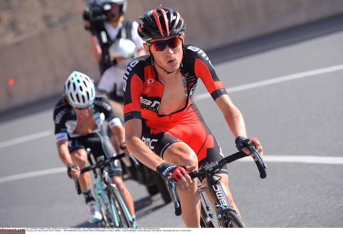 Tejay van Garderen (BMC) heads in for second place on the stage