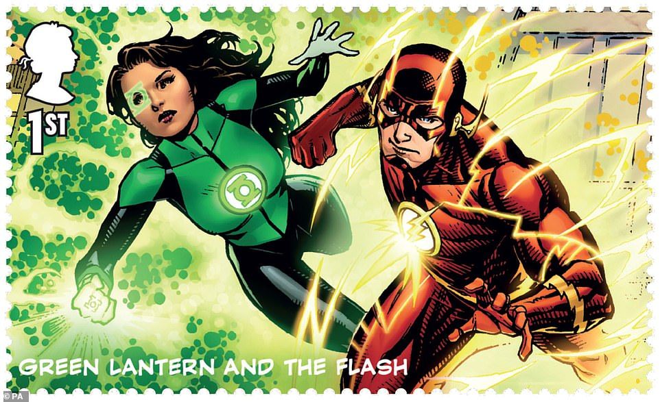 Justice League stamp