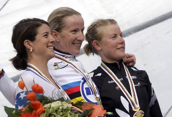 Evie Stevens, Judith Arndt and Linda Villumsen top time trialists of 2012
