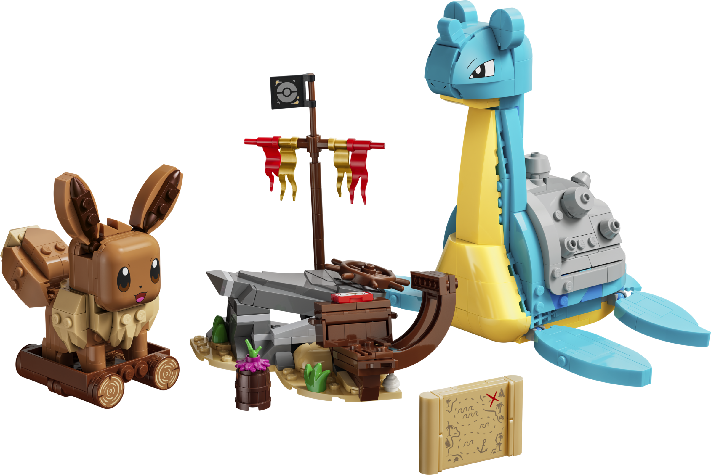 Smart Play&amp;trade;: Eevee and Lapras's Treasure Hunt
