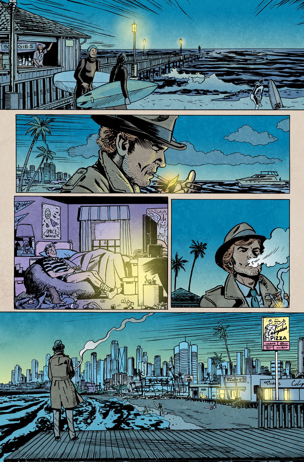 Hank Howard, Pizza Detective