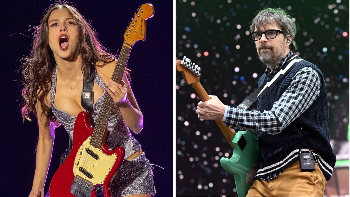 Olivia Rodrigo and Rivers Cuomo 