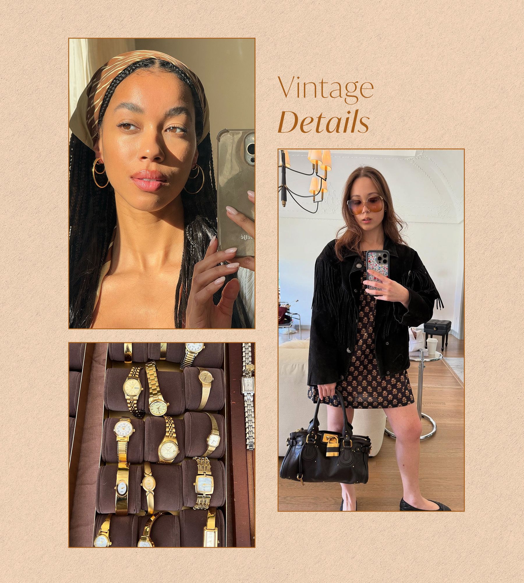 Photo collage of Gen Z Summer trends.