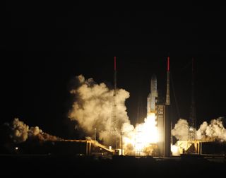 Ariane 5 Begins Launch with ATV-4