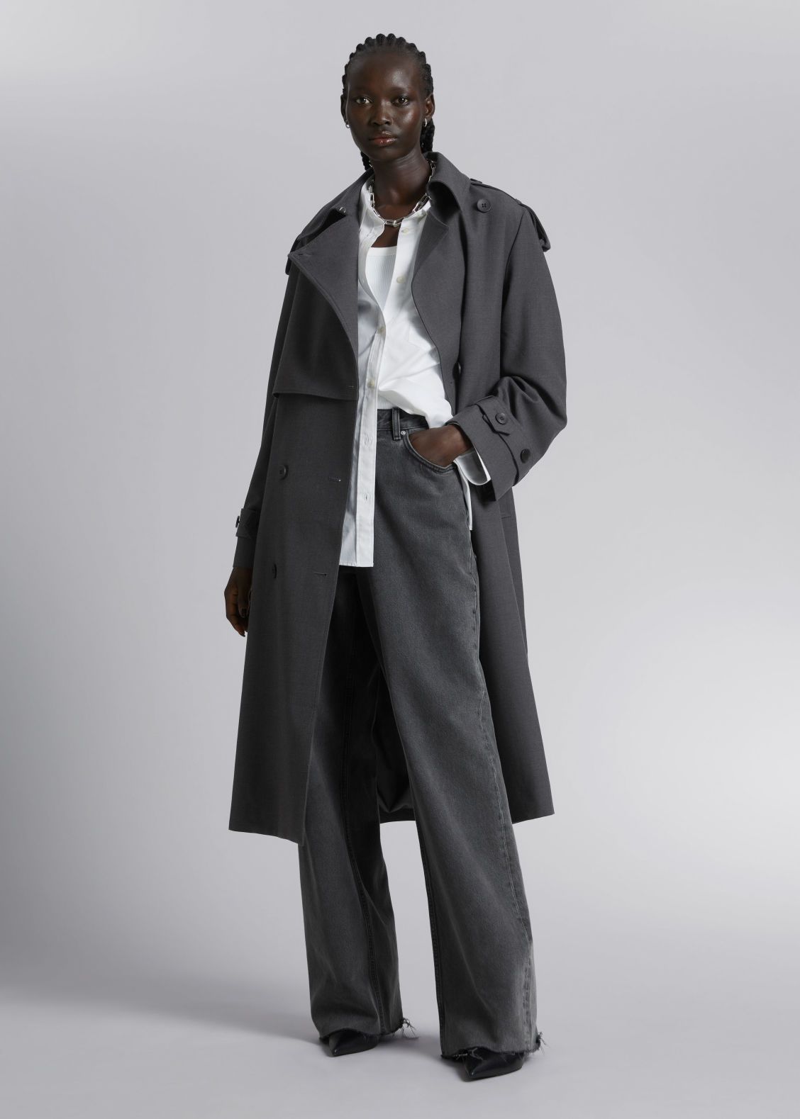 Belted Trench Coat