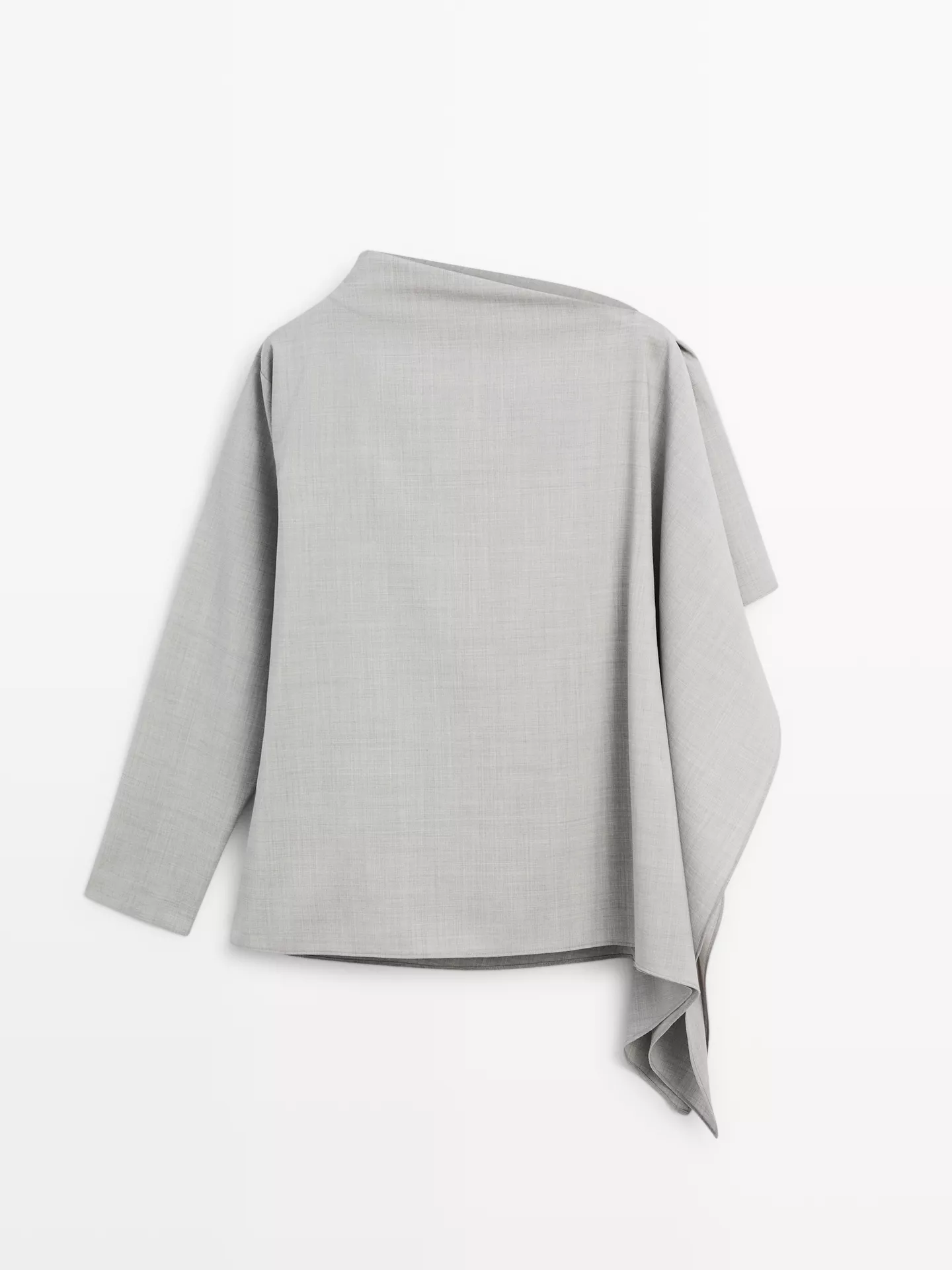 Massimo Dutti Grey Top