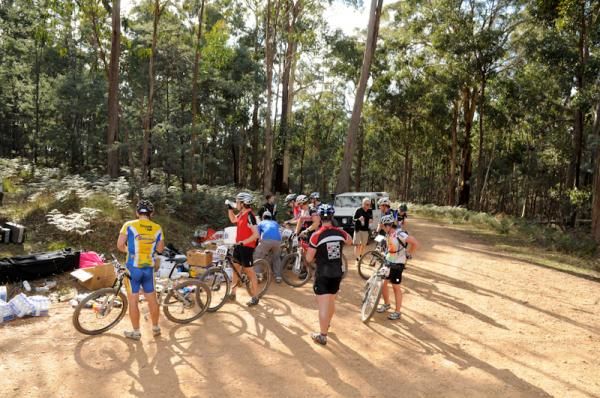 The refreshment areas were kept busy throughout the event.