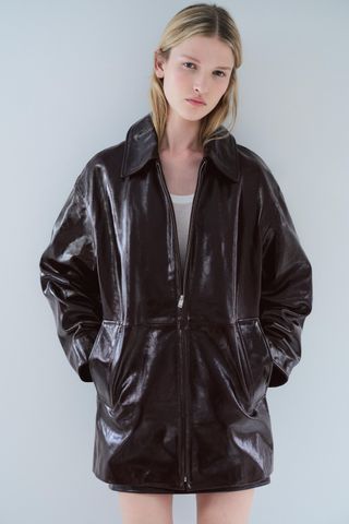 Zw Collection Leather Jacket