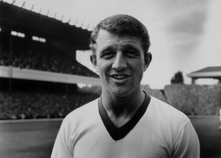 David Herd at Manchester United in September 1962.