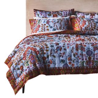 Kelcey Organic Cotton Printed Quilt