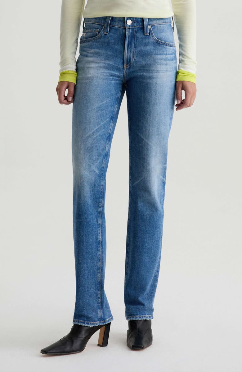 Sandra Low Rise Slim Straight Leg Jeans