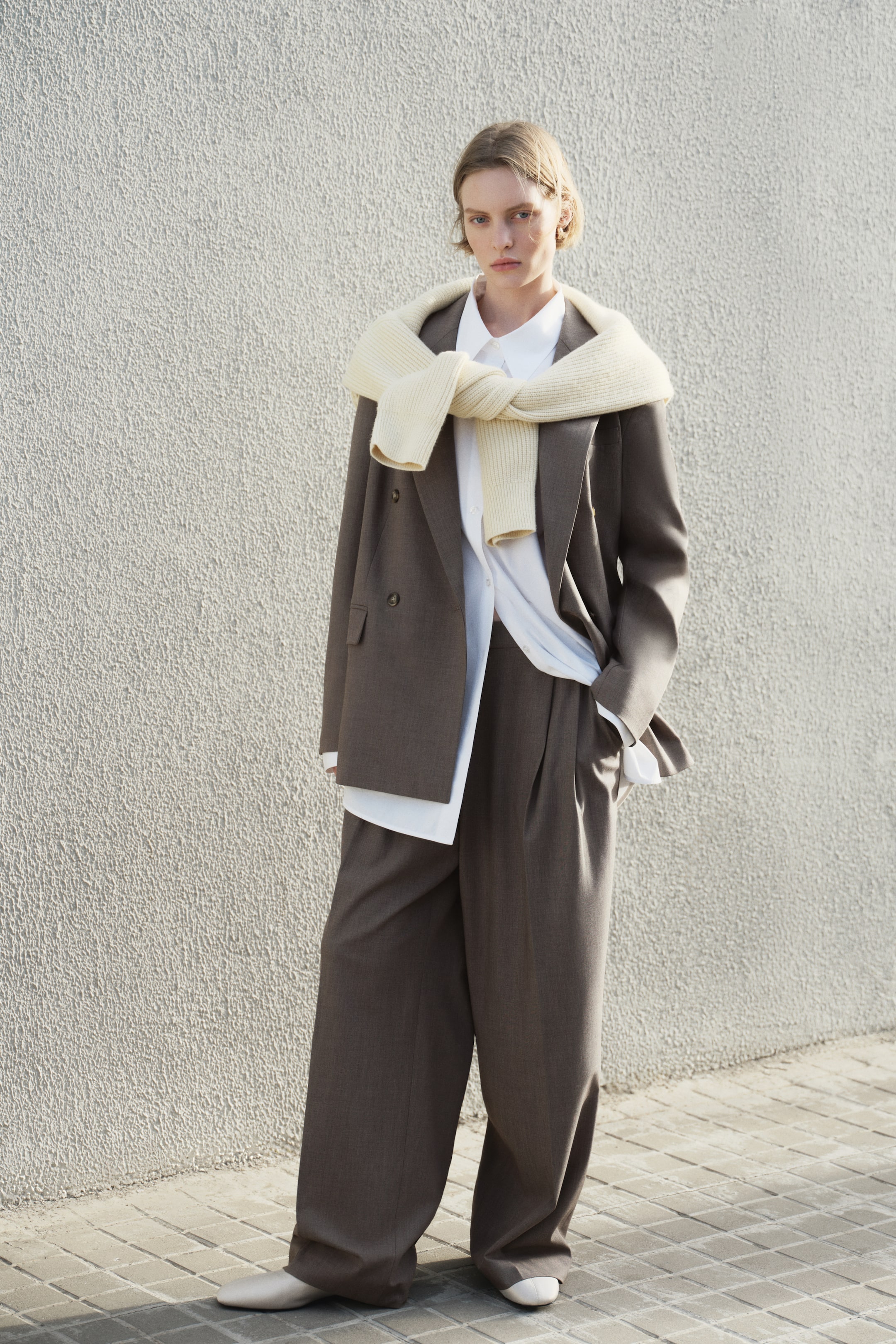 Tailored Trousers - Dark Mole