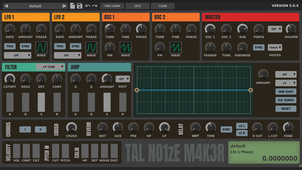 Fantastic (free) synths and how to use them: TAL-NoiseMaker