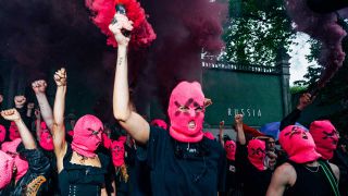 Pussy Riot storming the Venice Biennale