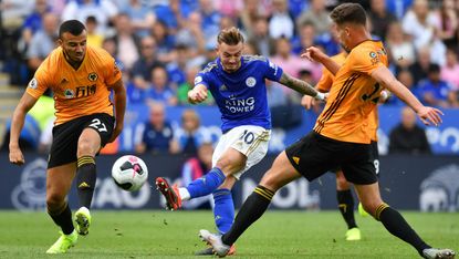 Leicester City and Wolves played out a 0-0 draw at the King Power Stadium in August 2019
