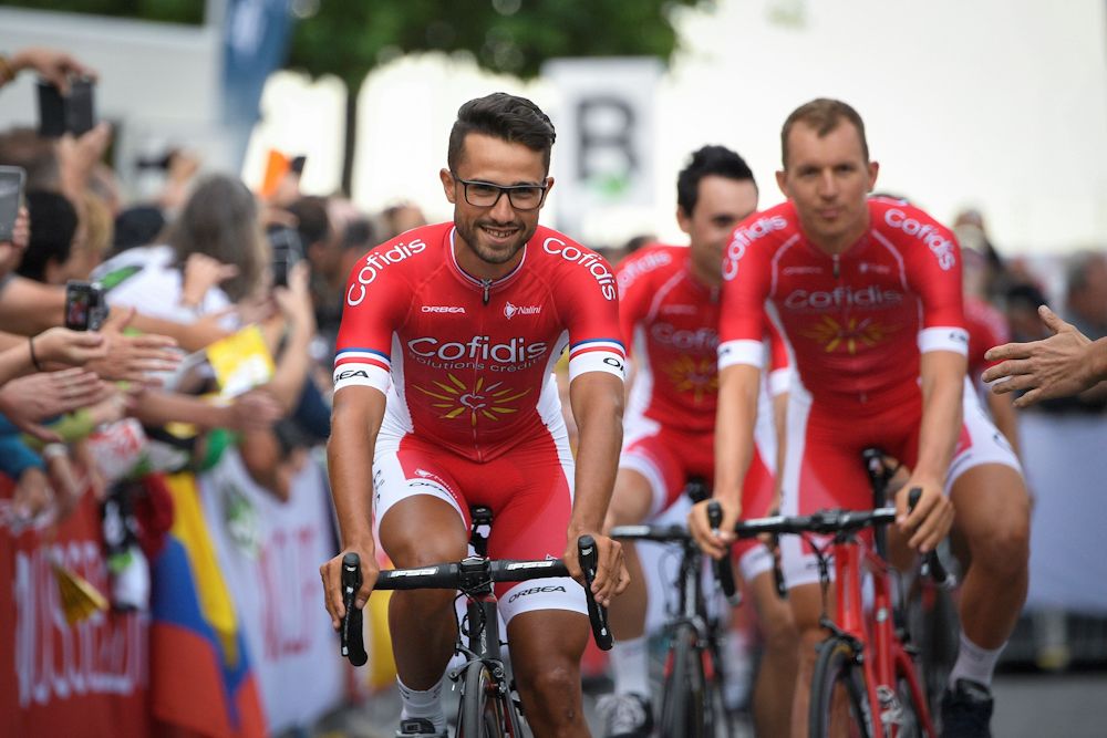 Nacer Bouhanni leads Cofidis to the team presentation