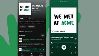 We Met At Acme relationship pocast on Spotify