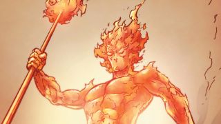 Firelord from Marvel Comics